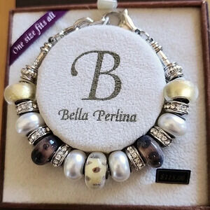 Bella Perlina Charm Bracelet, New in Box!
